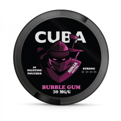 Snus CUBA Ninja | Bubble Gum
