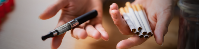 Study 2022: E-cigarette use continues to be 95% less harmful than smoking